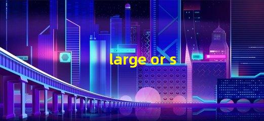 large or small是什么意思 also small是什么意思